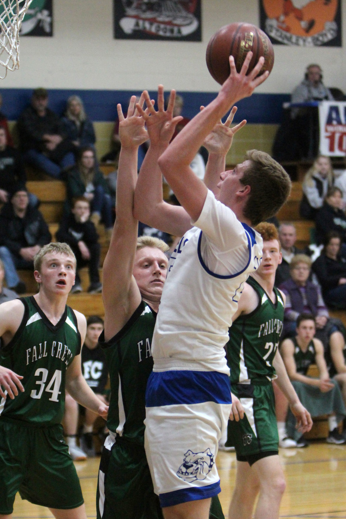 Fall Creek at McDonell boys basketball 12-14-18